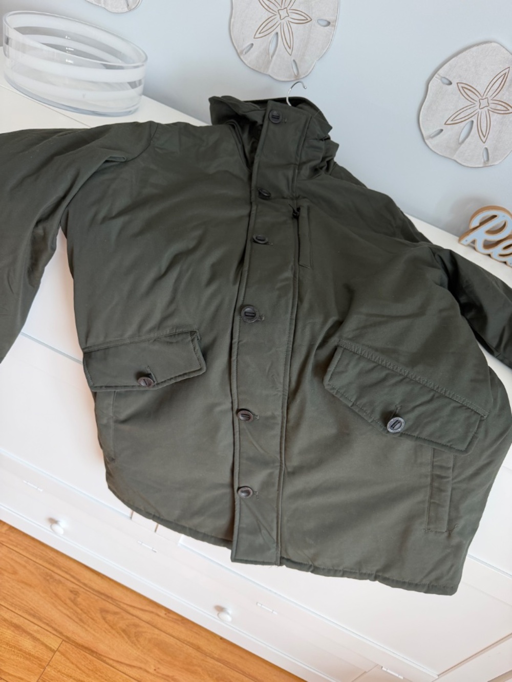XL Men's MICHAEL KORS heavy jacket/coat Olive Green NWT (other)